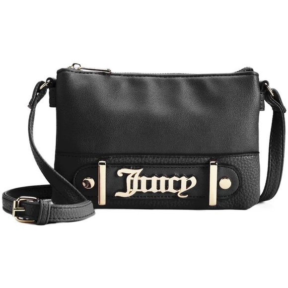 Juicy Couture Handbags - Juicy Couture Loudspeaker Crossbody Bag Black NWT